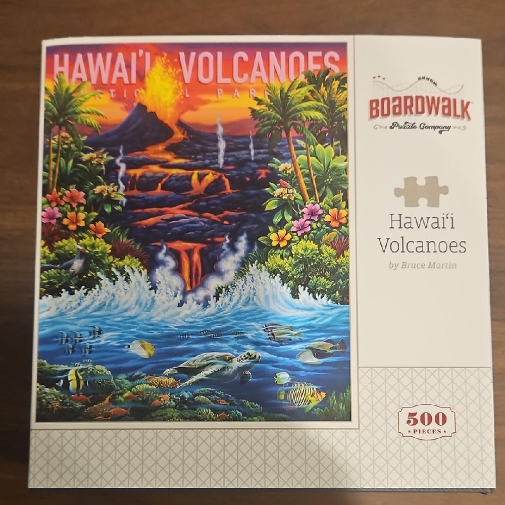 Hawaii Volcanoes 500-Piece Puzzle